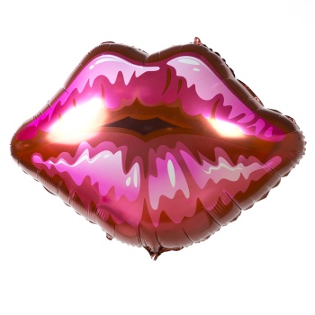 Фольгированный шар Губы